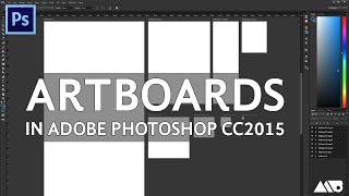 How to Create Artboards in Adobe Photoshop Tutorial [upl. by Coppola]