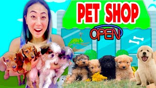 I Opened a FREE PET STORE [upl. by Pietrek]