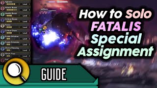 Fatalis Special Assignment Guide  Solo in 20 Minutes Tips and Mechanics Breakdown  Counter Build [upl. by Whallon63]