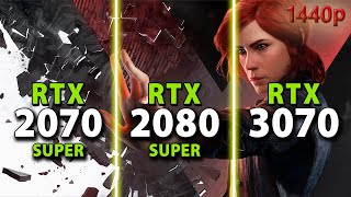 RTX 3070 vs RTX 2080 Super vs RTX 2070 Super  1440p [upl. by Goldie]