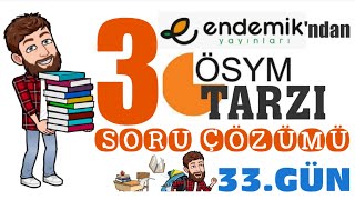 Endemik GEOMETRİ den 3 ÖSYM Tarzı Soru Çözümü [upl. by Saddler]