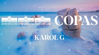 KAROL G  200 COPAS Letras [upl. by Nawj]