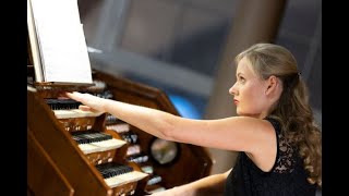 JS Bach  Toccata and Fugue in D minor BWV 565  Liene Andreta Kalnciema live at Riga Cathedral [upl. by Esor]