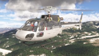 Microsoft Flight Simulator 2024  Career  Helicopter Rescue [upl. by Delainey]