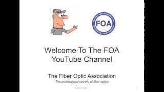 Welcome To The FOA YouTube Channel [upl. by Fillender665]