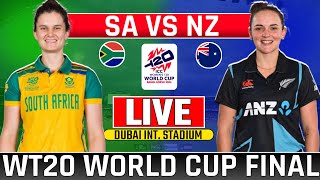 Live South Africa Womens vs Newzealand Womens T20 World Cup Final  Nzw vs Saw Live Cricket Match [upl. by Dredi]