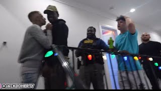 Island boys fight jack Doherty and security guard😯😯 [upl. by Aneej500]