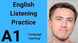 A1 English Listening Practice  Language Learning [upl. by Llert]