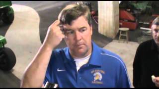 Coach MacIntyre Navy postgame [upl. by Dahsraf200]