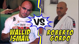 WALLID ISMAIL VS ROBERTO GORDO CORREA JIU JITSU MATCH  BRASILEIRO 1993 [upl. by Darcy]