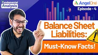 Episode 4 How to read a companys balance sheet  Part 1 Fundamental Analysis  Angel One [upl. by Lebezej]