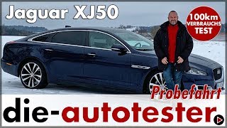 Jaguar XJ 50 30 l V6 Diesel 221 kW 300 PS  100 km Verbrauch Test Probefahrt Review 2019 [upl. by Yaras738]