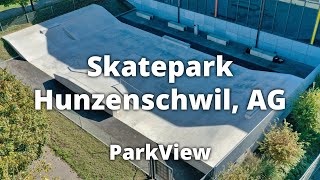 Skatepark Hunzenschwil AG  Schweiz ParkView Tour 443 [upl. by Arak736]