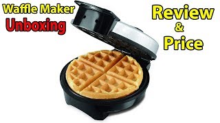 Waffle Maker Unboxing  Review  Waffle Maker Review and Unboxing HindiUrdu  Unbox Heaven [upl. by Cirted967]