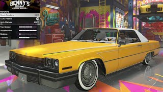 GTA 5  DLC Vehicle Customization  Albany Manana Custom Lowrider and Review [upl. by Janenna]