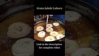 Famous crispy grato Jalebi lahore shorts [upl. by Cissy]