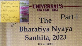 The Bhartiya Nyaya Sanhita 2023Bare Act provsions for exams Like and Subcribe for more updates📚 [upl. by Akzseinga]