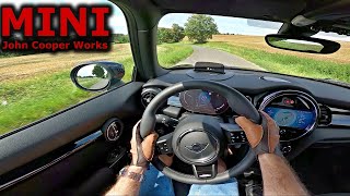 2022 MINI John Cooper Works  POV test drive [upl. by Messing]