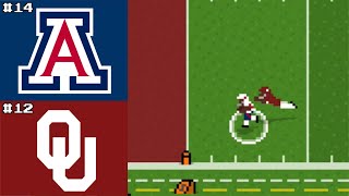 Alamo Bowl 12 Oklahoma vs 14 Arizona in retro bowl 2023 [upl. by Aciras]