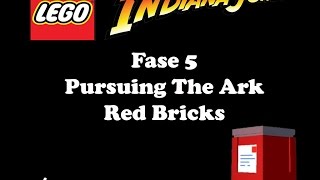 Lego Indiana Jones The Original Adventures 100 Pursuing The Ark  Red Bricks  Canal DLG [upl. by Giffard]