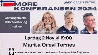 Marita Orevi Tornes taler Lørdag 2nov 2024 under More Konferansen [upl. by Pascasia]