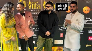 Yo Yo Honey Singh With Girlfriend Vs Badshah Craze In Fans At IIFA Utsavam Awards 2024 [upl. by Ky]