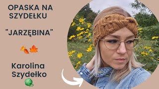 Opaska quotJarzębinaquot na szydełku Karolina Szydełko [upl. by Eiuqram653]