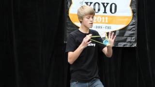 YoYoFactory Presents Gentry Stein 1st place BAC 2011 [upl. by Odlanyer125]