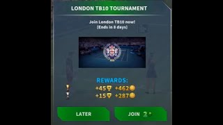 London TB10 TennisArena [upl. by Airyk]