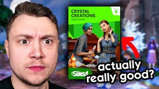 Will Crystal Creations FINALLY be a good Sims 4 pack [upl. by Anahsal955]