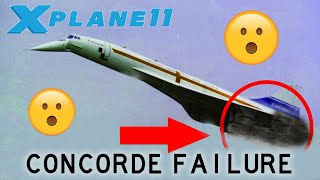 Surviving engine failure in Concorde  X Plane 11 [upl. by Bettye]