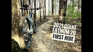 2021 Giant Fathom 29 first ride [upl. by Uchish226]