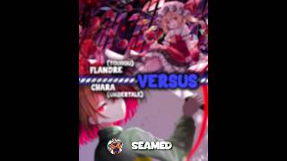 Flandre scarlet vs Chara shorts edit vsbattle undertale touhou [upl. by Morgan]