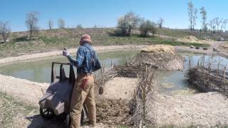 ABC acres Making and Filling Chinampa Bed Baskets  episode 030 [upl. by Abas]