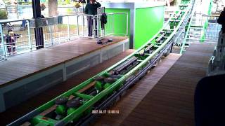 Drayton Manor Park I Vekoma mini boomerang I Ben 10 Ultimate Mission POV HD [upl. by Fessuoy]