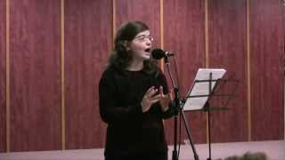 Wiegenlied  in Hebrew  Rosa Wol soprano [upl. by Eissel672]