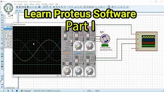 Introduction to Proteus  Tutorial 1 for beginners [upl. by Atte]