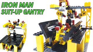 Lego Iron Man suit up gantry for stop motion moc [upl. by Noxas100]