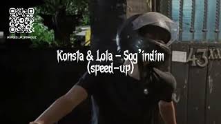 Konsta amp Lola  Sog’indim speed up [upl. by Nosremaj]