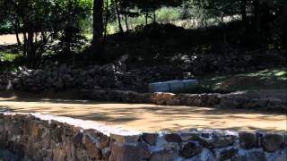 Gîte La Bouygue  réalisation dun terrain de pétanque [upl. by Maples]