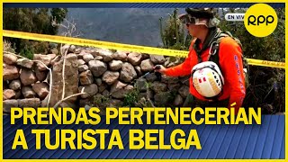 Hallan prendas y zapatilla en búsqueda de turista belga [upl. by Vaios]