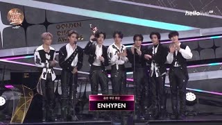 JUNGKOOK won for Best Album Physical Bonsang— Golden on Golden Disc Awards [upl. by Eitak548]