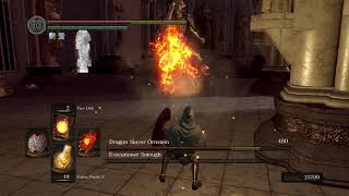 Dark Souls Remastered Ascended Pyromancy Flame 5 is OP [upl. by Acinoreb]