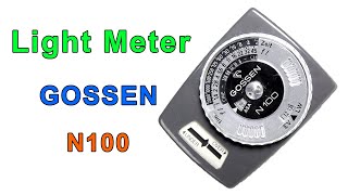 How to use Light Meter Gossen Perfect for Exposure Learning [upl. by Eiramit265]