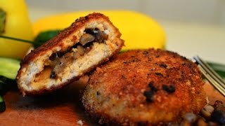 Куриные зразы с грибамиChicken cutlet with mushrooms [upl. by Bryon334]