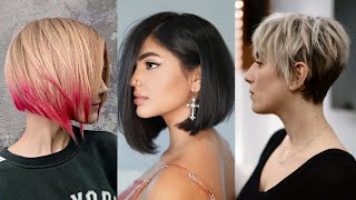 45 IDÉES DE COIFFURES TENDANCE  COUPE DE CHEVEUX POUR FEMMES 2021 15 [upl. by Akirrehs]