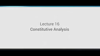 Constitutive Analysis swayamprabha CH35SP [upl. by Tammara712]