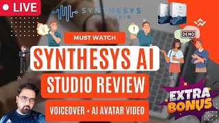 Synthesys AI Studio Review  Synthesys AI Studio Demo  Synthesys AI Studio Bonus 🎁👇 [upl. by Aroled]