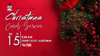 GLENMUIR HIGH SCHOOL  CAROL SERVICE 2023  DECEMBER 15 2023 AT 900AM [upl. by Worl]