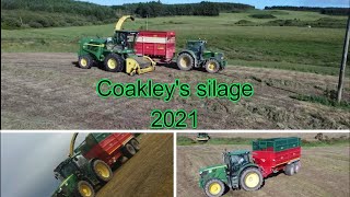 Coakleys silage 2021 [upl. by Eiznekcm]